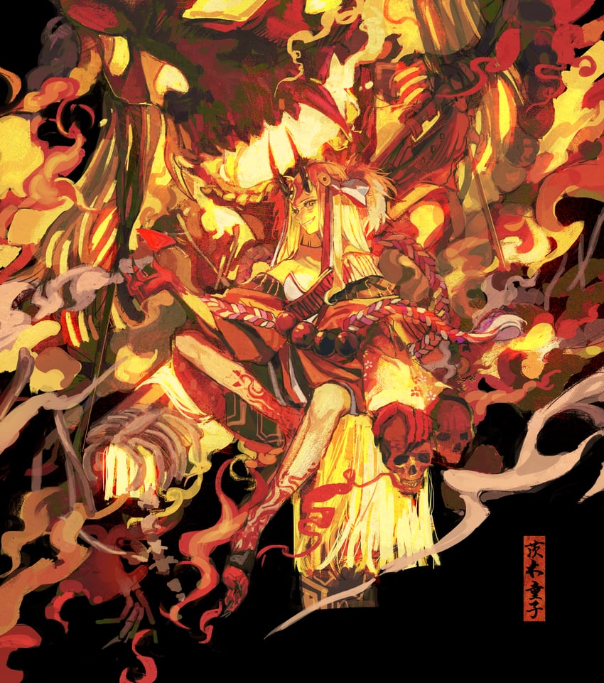 ibaraki douji (fate and 1 more) drawn by cui_(jidanhaidaitang)