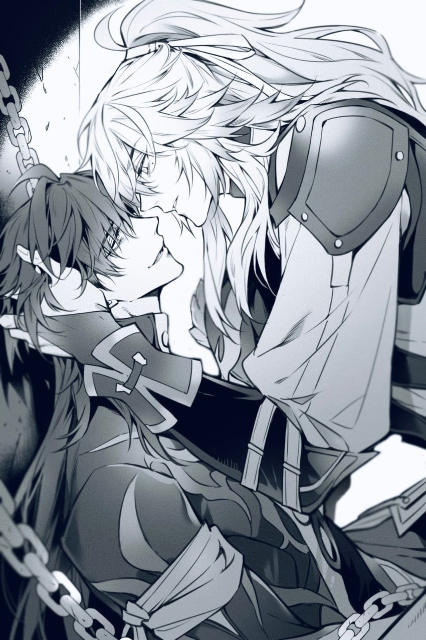 blade and jing yuan (honkai and 1 more) drawn by mescaline