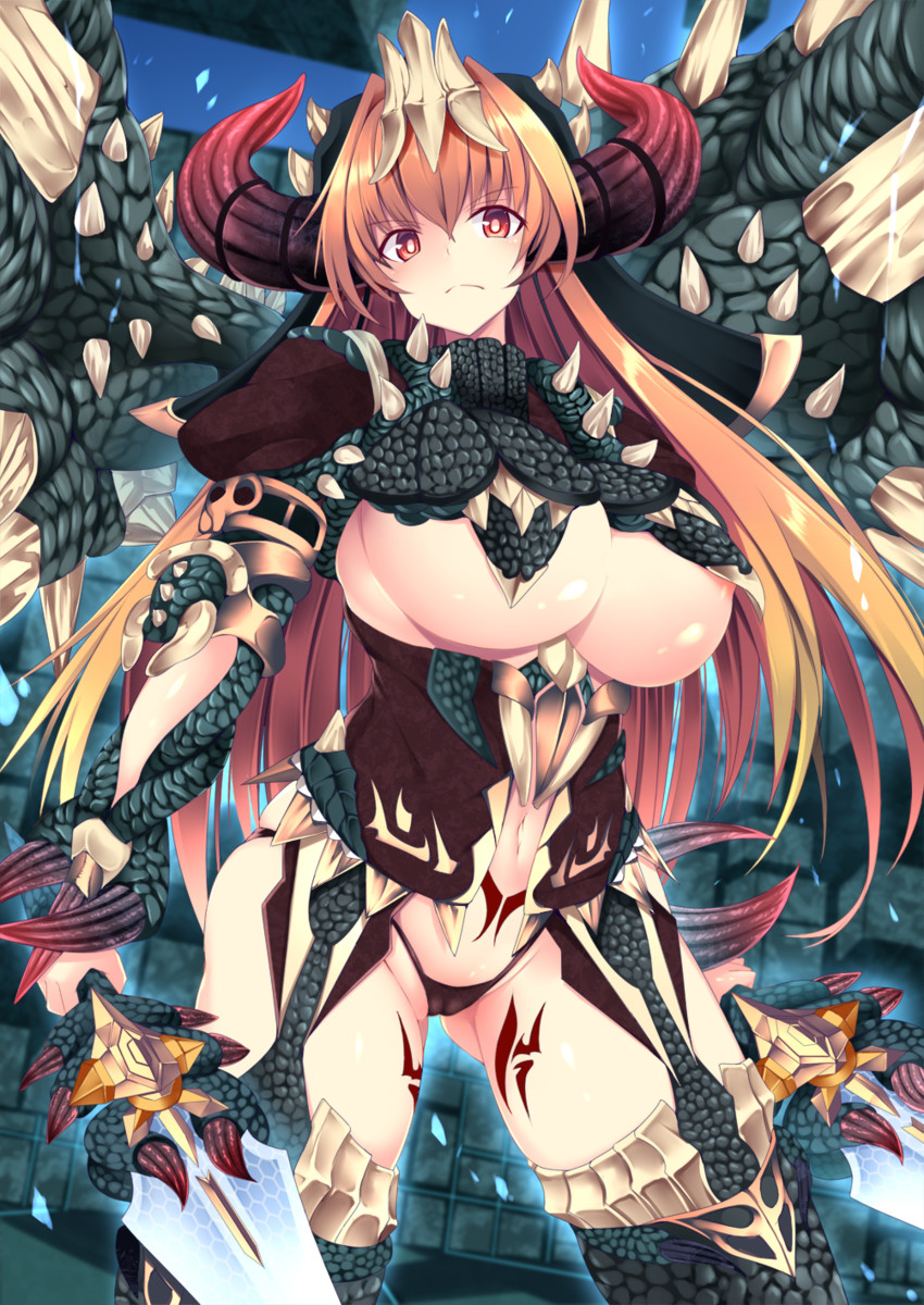 noire draal (phantasy star and 1 more) drawn by sukage