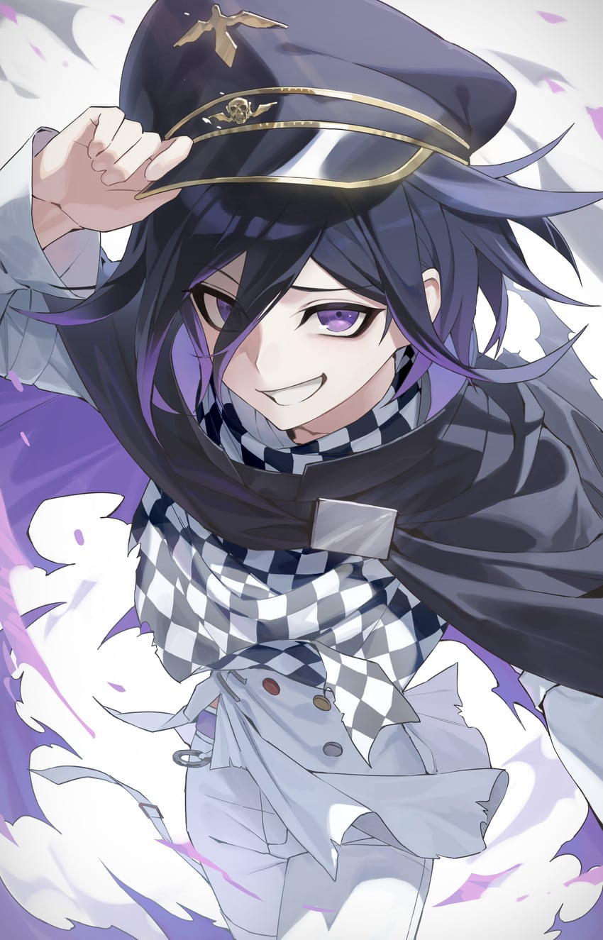 oma kokichi (danganronpa and 1 more) drawn by ttegi_(ddeck_dg)