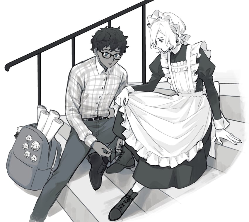mithrun and kabru (dungeon meshi) drawn by norinorirandom