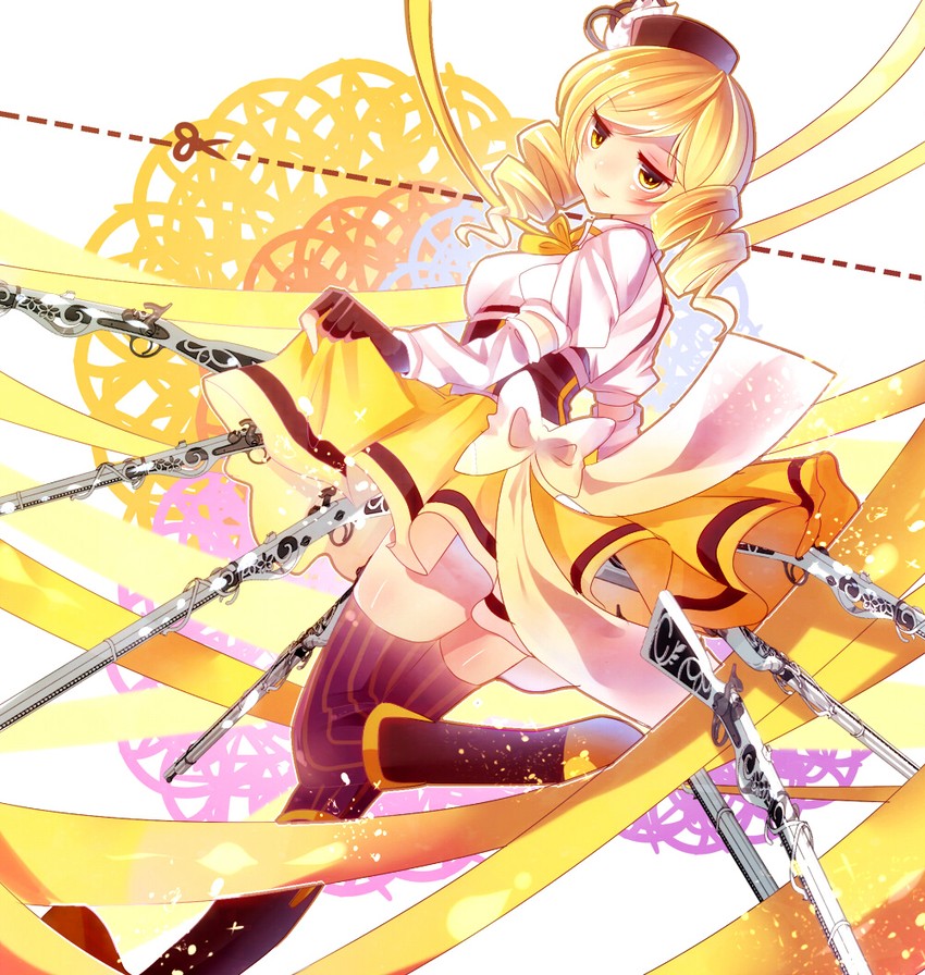 tomoe mami (mahou shoujo madoka magica) drawn by koyuri_shouyu