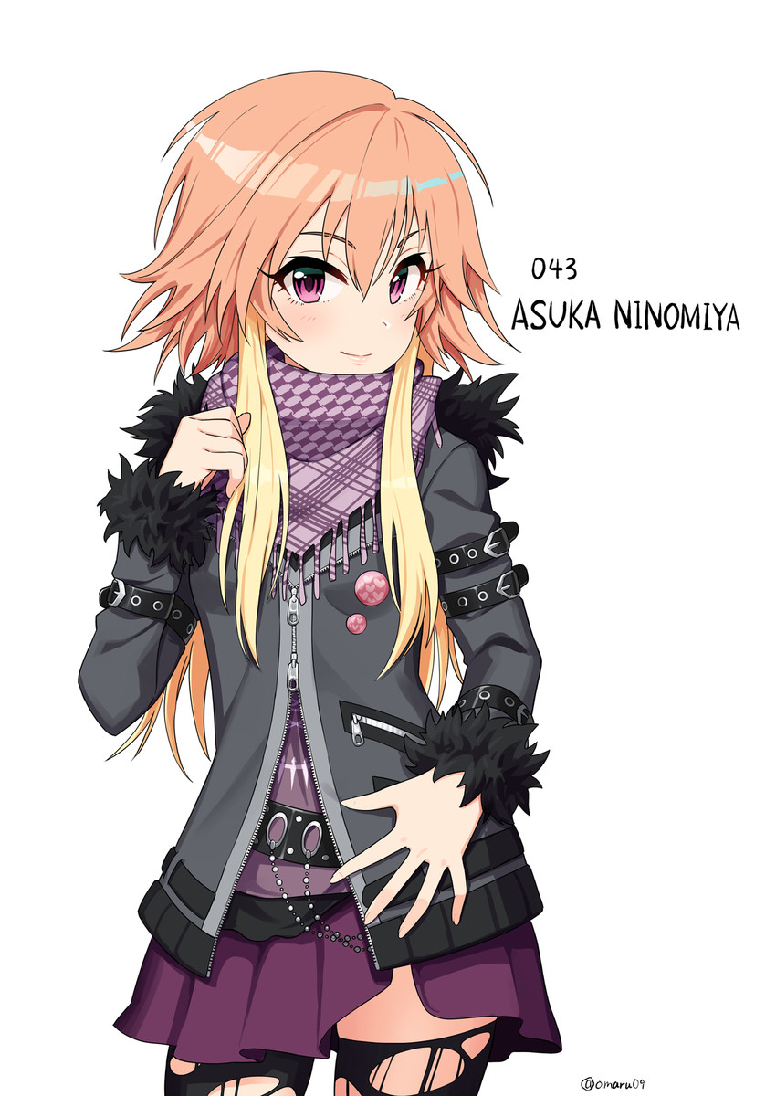 ninomiya asuka (idolmaster and 1 more) drawn by omaru_gyuunyuu