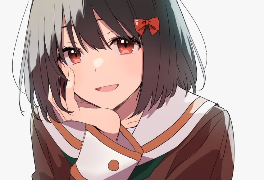 hisaishi kanade (hibike! euphonium and 1 more) drawn by musshu_(omu001)