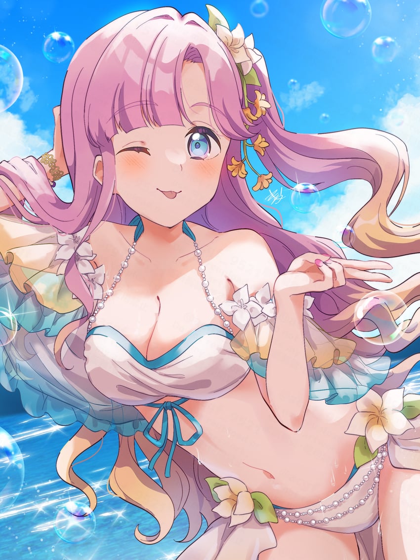 anyoji hime (love live! and 1 more) drawn by kyaku_tasu