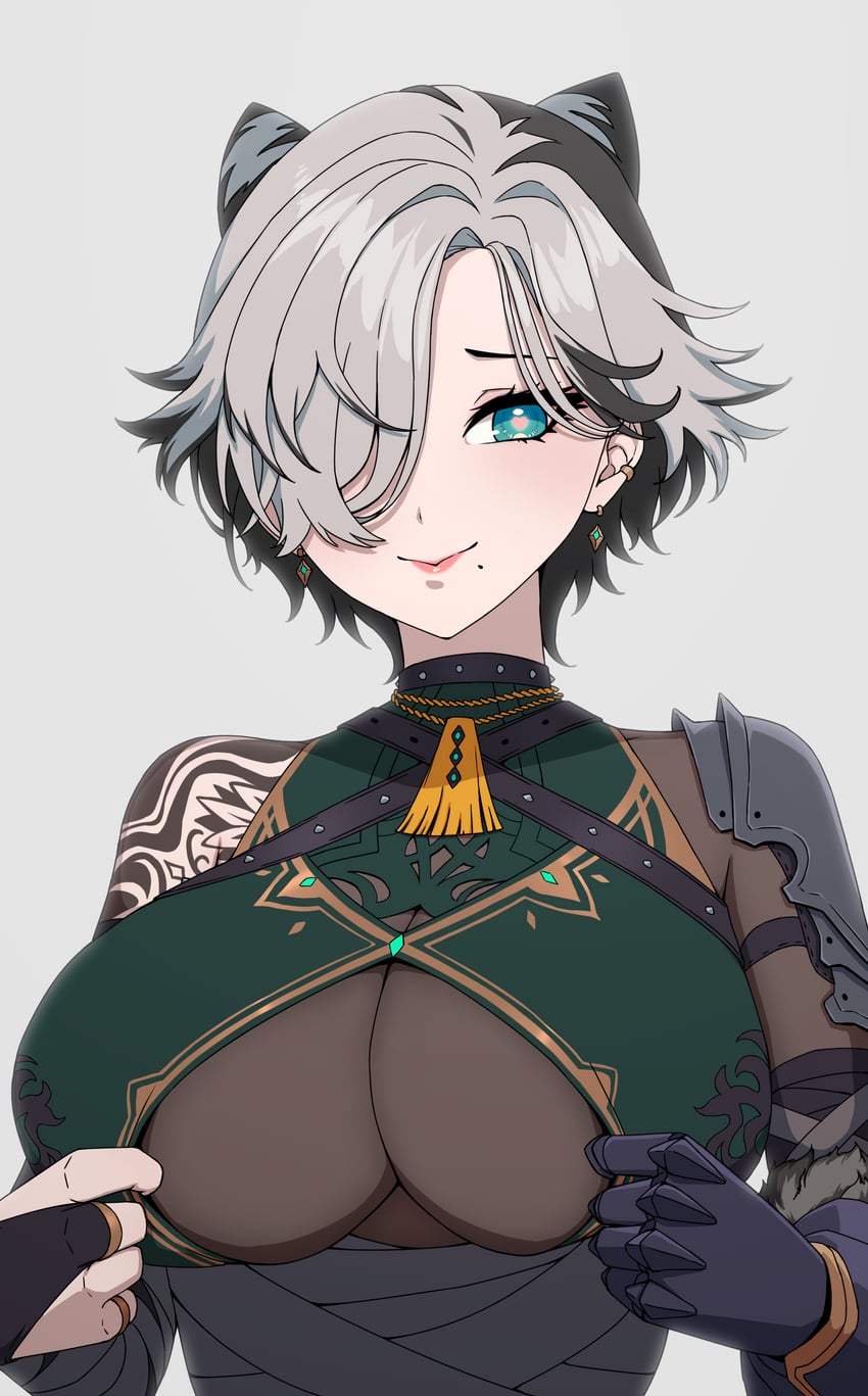 kunai nakasato (nijisanji and 1 more) drawn by daydarion