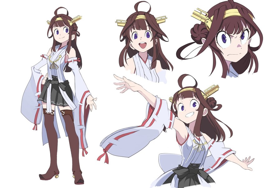 kongou (kantai collection and 1 more) drawn by yuzuruka_(bougainvillea)