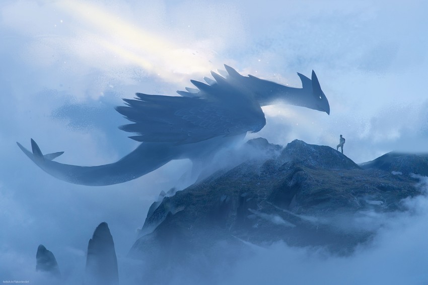 lugia (pokemon) drawn by yakovlev