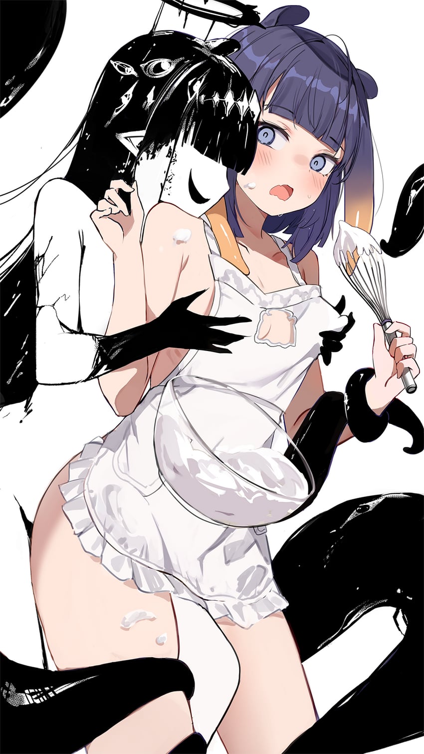 ninomae ina'nis (hololive and 1 more) drawn by orobou
