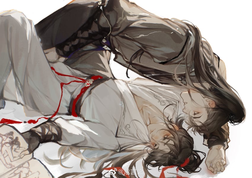gu mang and mo xi (yuwu) drawn by zhi_yan_zhi