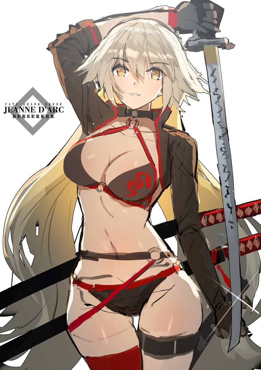 jeanne d'arc alter (fate and 1 more) drawn by siqi_(miharuu)