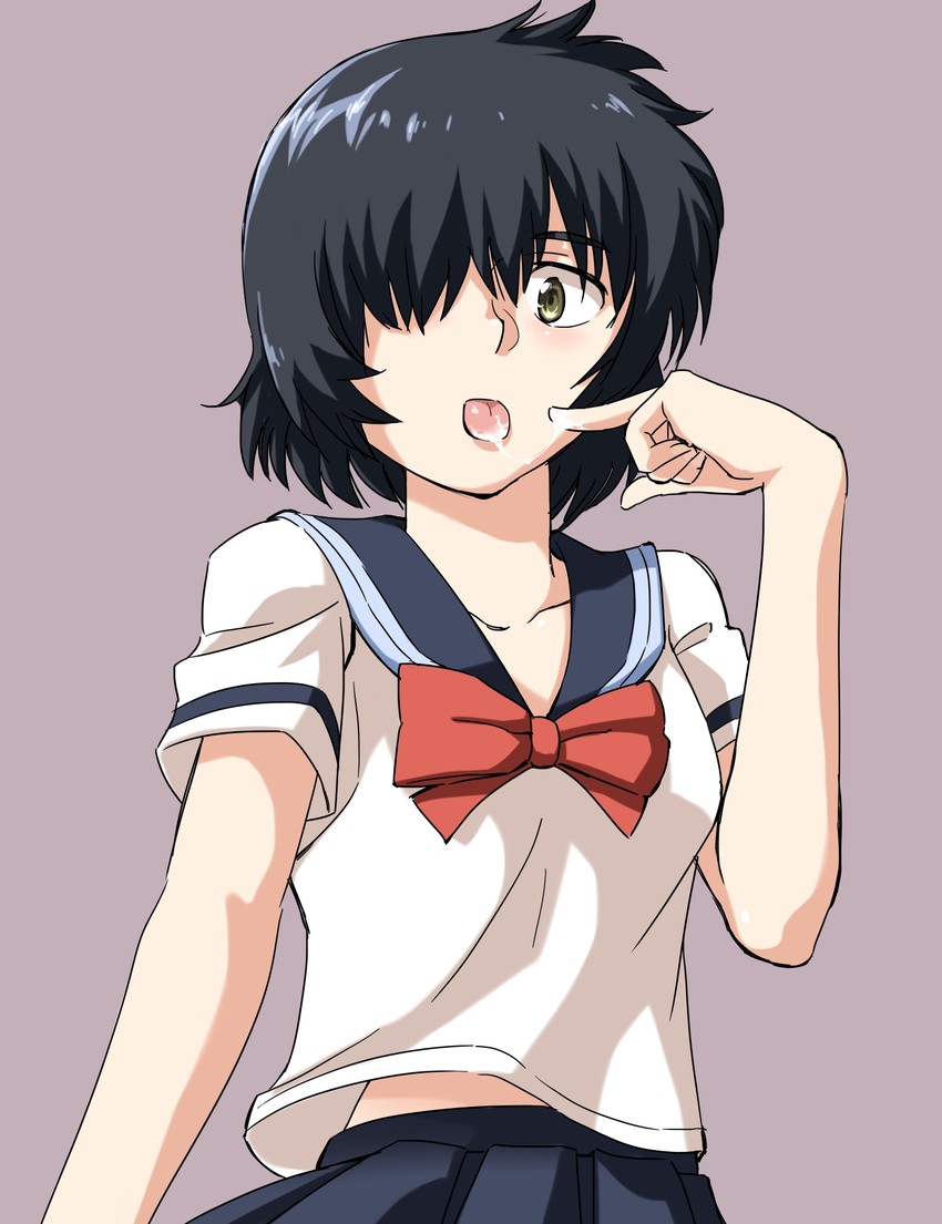 urabe mikoto (nazo no kanojo x) drawn by tsukiyo_michi