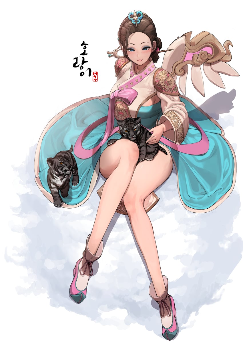 mercy and seolbim mercy (overwatch and 1 more) drawn by deliciousmeatart