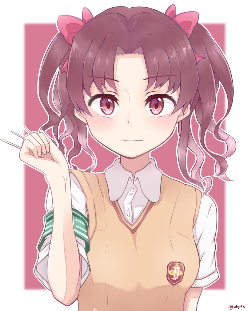 shirai kuroko (toaru majutsu no index and 1 more) drawn by zky_(oekaky)