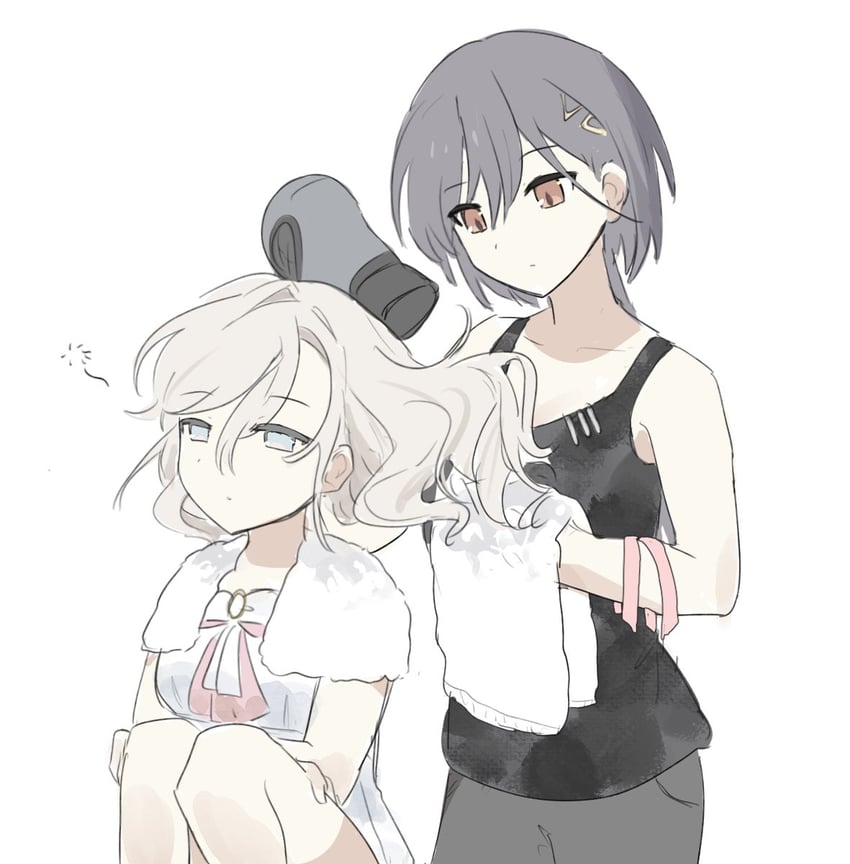 ceras yanagida lilienfeld and katsuragi izumi (love live! and 1 more) drawn by churhami