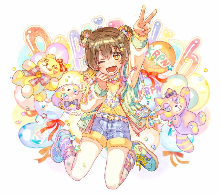 akagi miria (idolmaster and 2 more) drawn by isa_(suisuihoi)