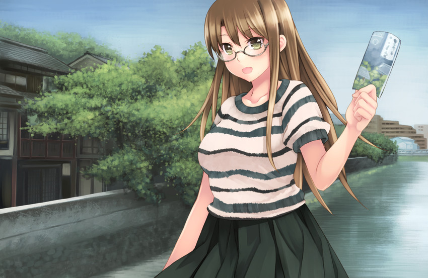 oribe shiori (gendai ninjakko zukan and 1 more) drawn by kouno_hikaru