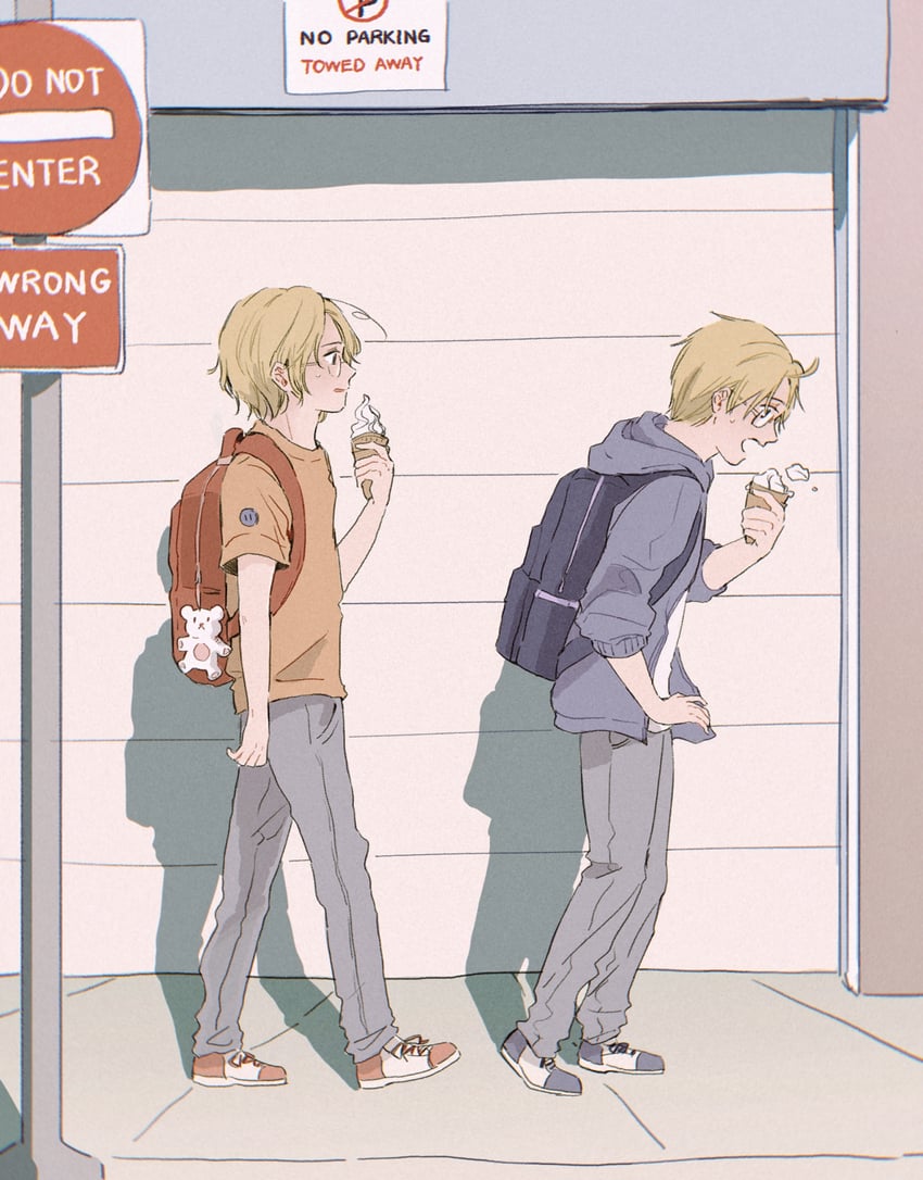america, canada, and kumajirou (axis powers hetalia) drawn by loudun_ff