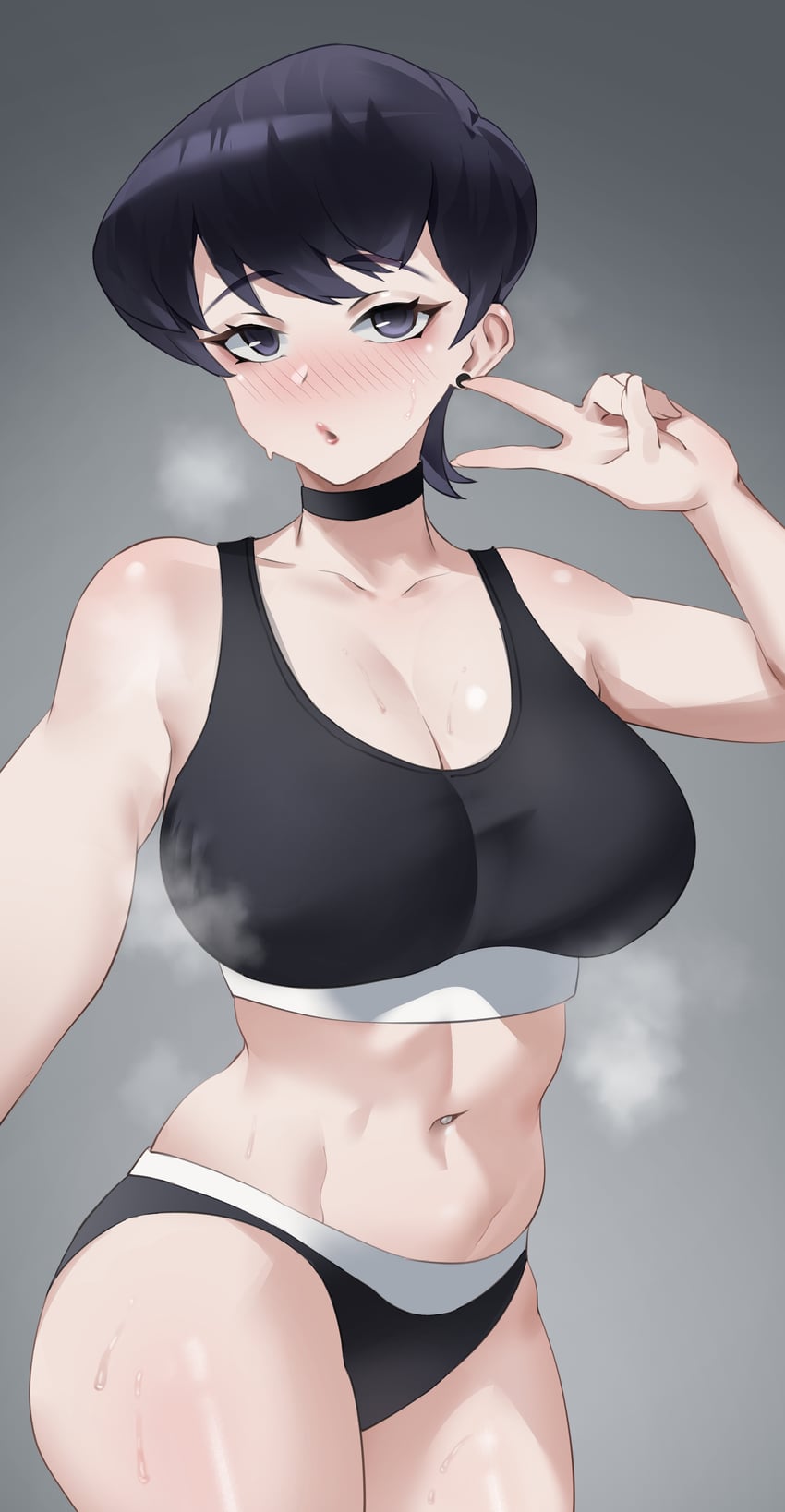 komi shuuko (komi-san wa komyushou desu) drawn by mentha