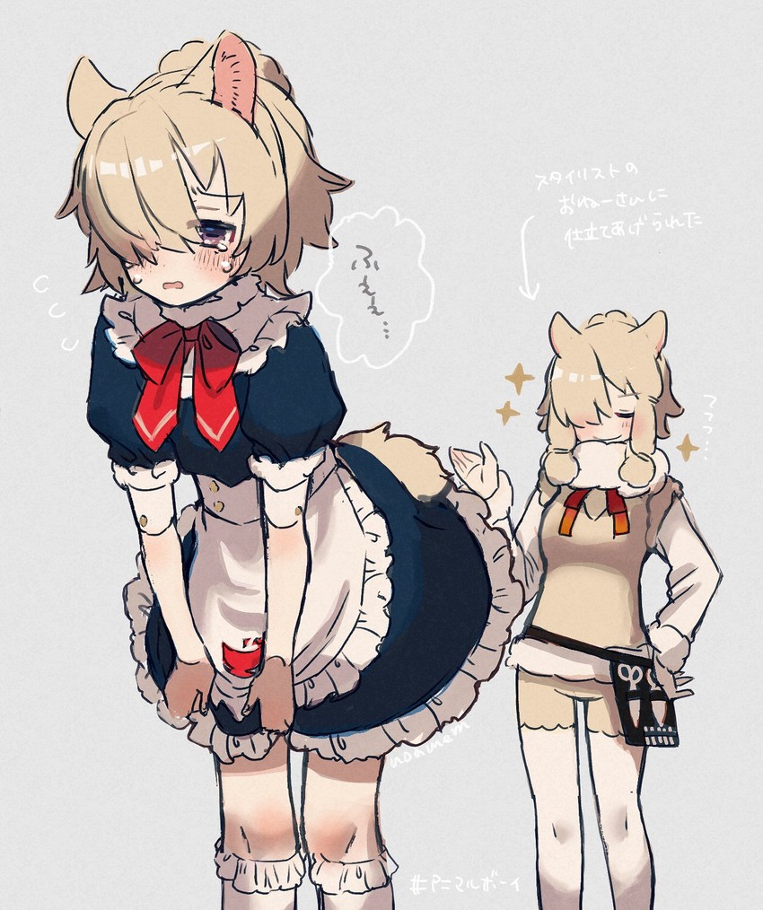 alpaca suri (kemono friends and 1 more) drawn by noamem