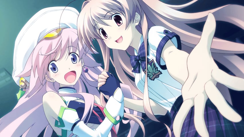 sakihata rimi and seira orgel (chaos;head and 1 more) drawn by matsuo_yukihiro