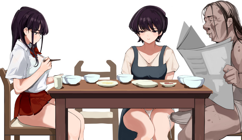 komi shouko and komi shuuko (komi-san wa komyushou desu) drawn by mamimi_(mamamimi)