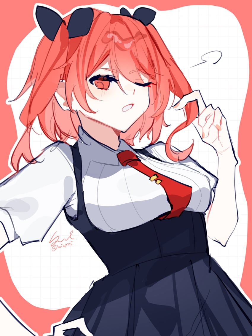 frederica nikola tesla (honkai and 1 more) drawn by nyayou_amanatto