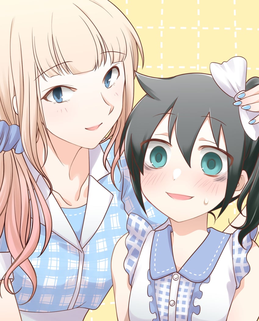 kuroki tomoko and katou asuka (watashi ga motenai no wa dou kangaetemo omaera ga warui!) drawn by hikaru_(ofuton_at5)