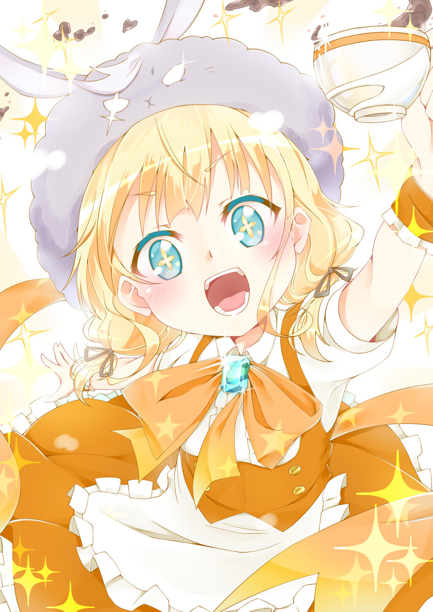 kirima syaro and wild geese (gochuumon wa usagi desu ka?) drawn by hetareeji