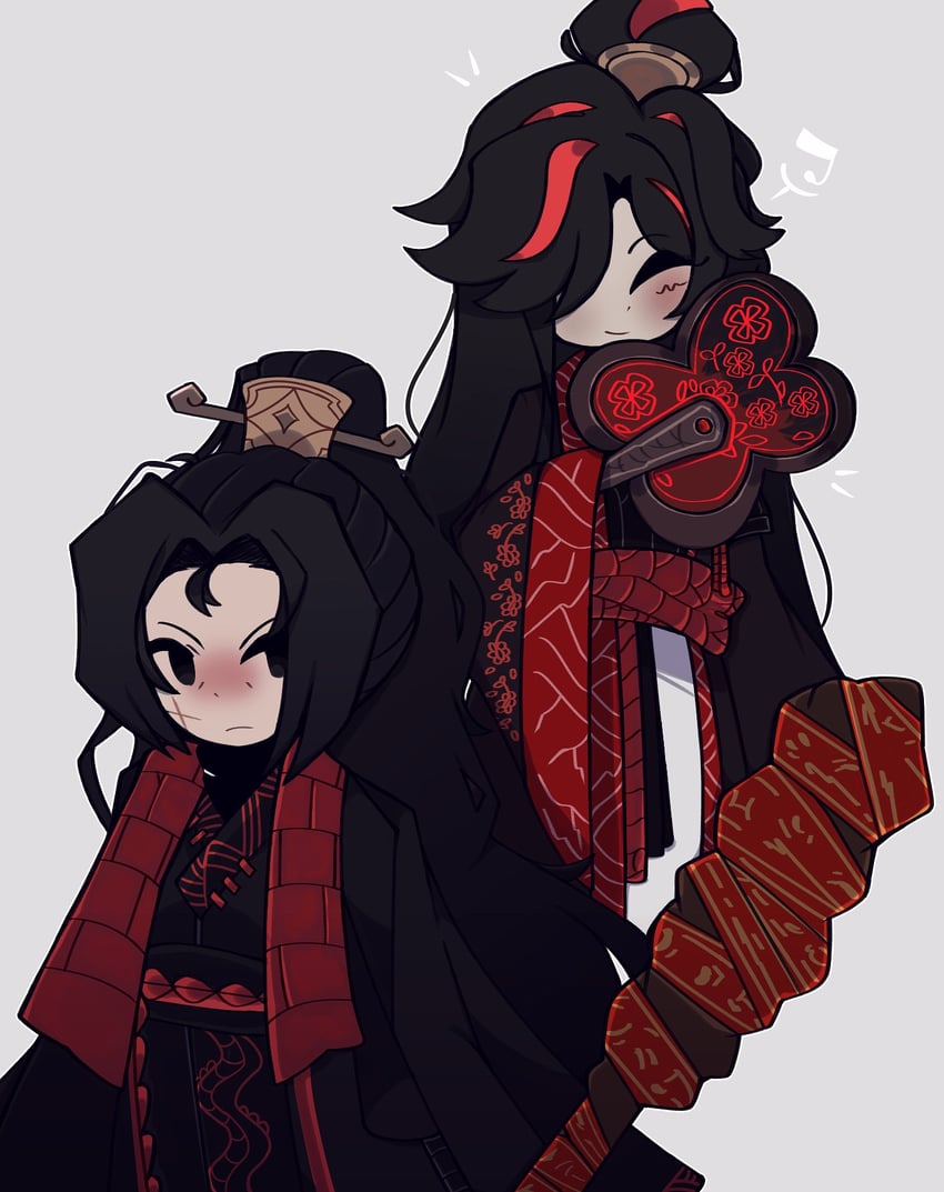 jia qiu and zigong (project moon and 1 more) drawn by saltedporkchops
