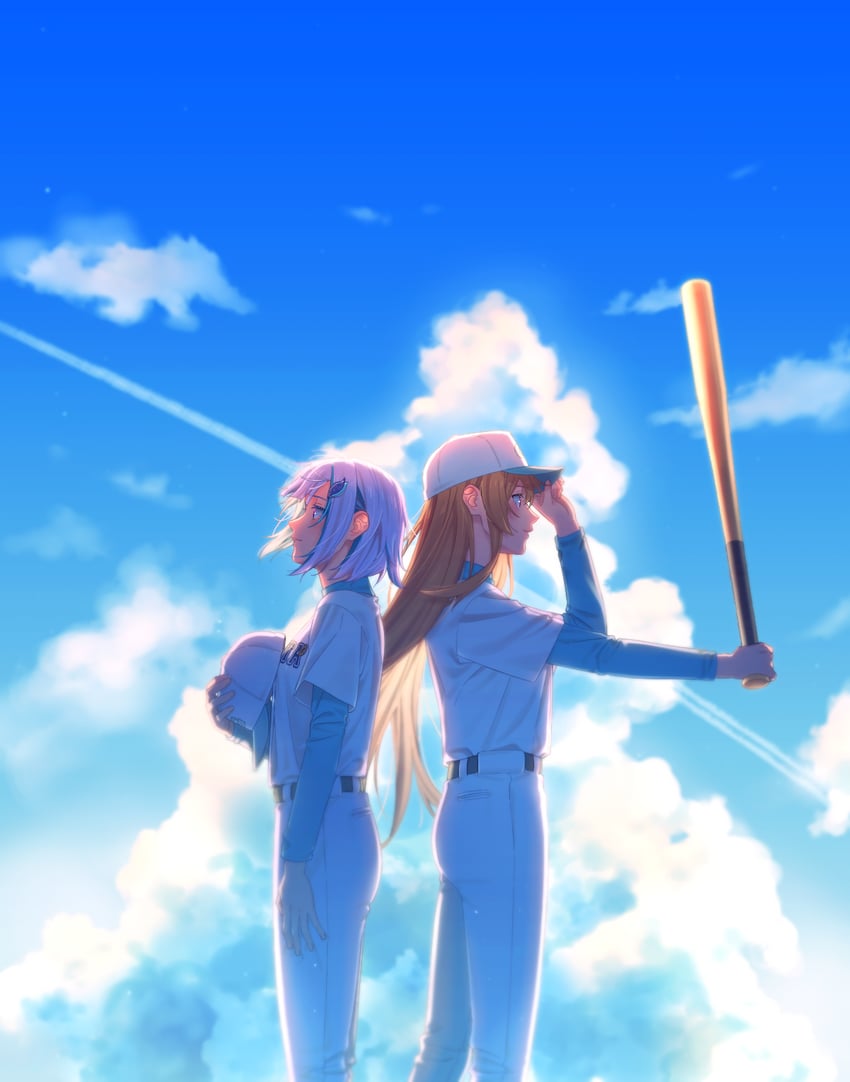 lize helesta and furen e lustario (nijisanji) drawn by sakuraki_riichi