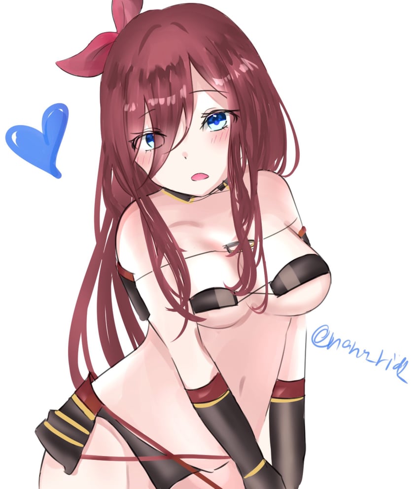 nakano miku and murakumo (go-toubun no hanayome) drawn by nana_rid1