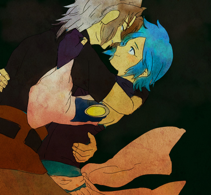aqua and terra (kingdom hearts and 1 more) drawn by yabu1306