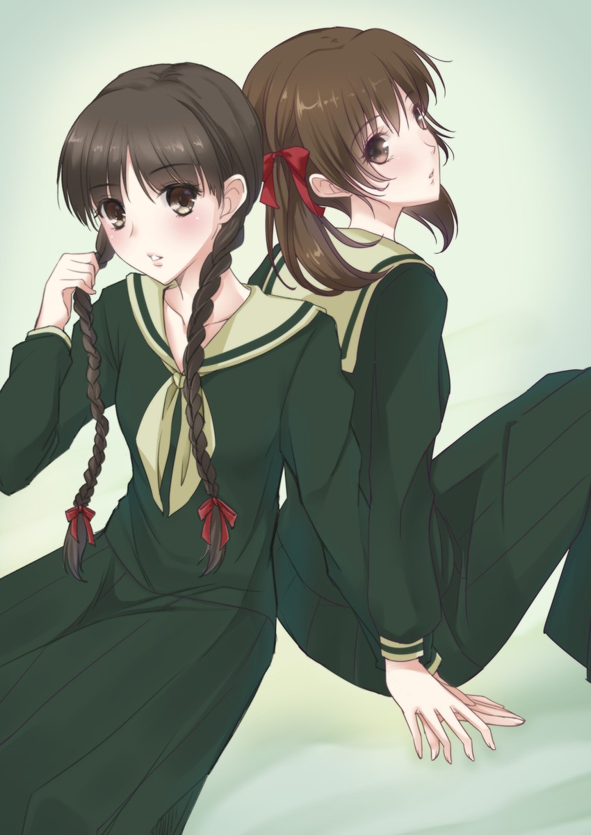 fukuzawa yumi and shimazu yoshino (maria-sama ga miteru) drawn by nekonoyuzu