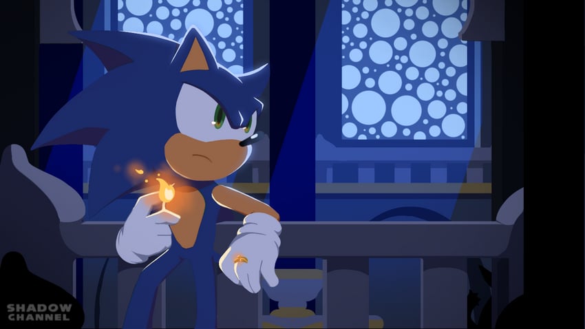 sonic the hedgehog (sonic and 1 more) drawn by shadowiie