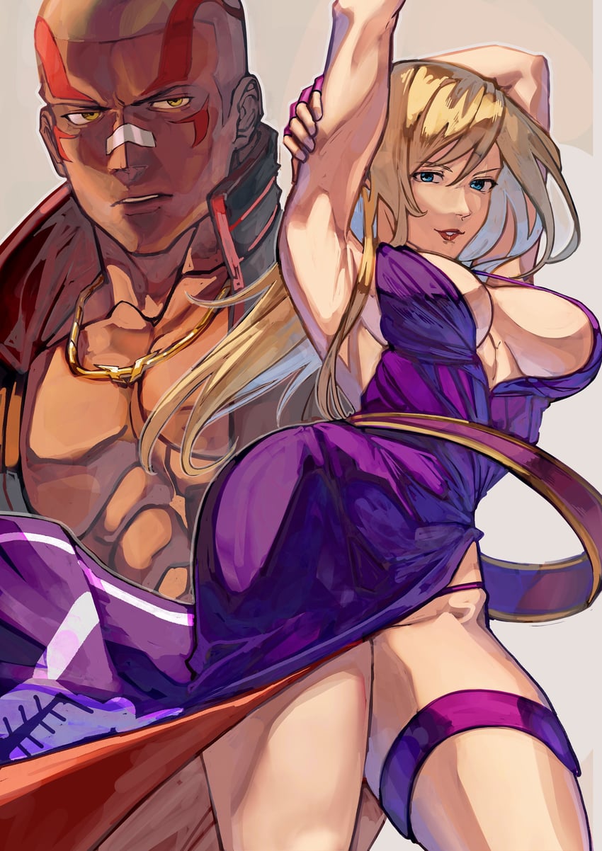 b. jenet and vox reaper (fatal fury and 1 more) drawn by syachiiro