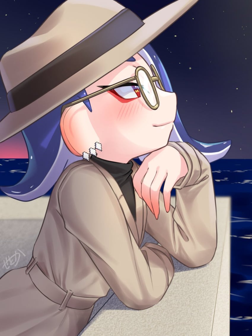 shiver (splatoon and 1 more) drawn by amakusa_setoka