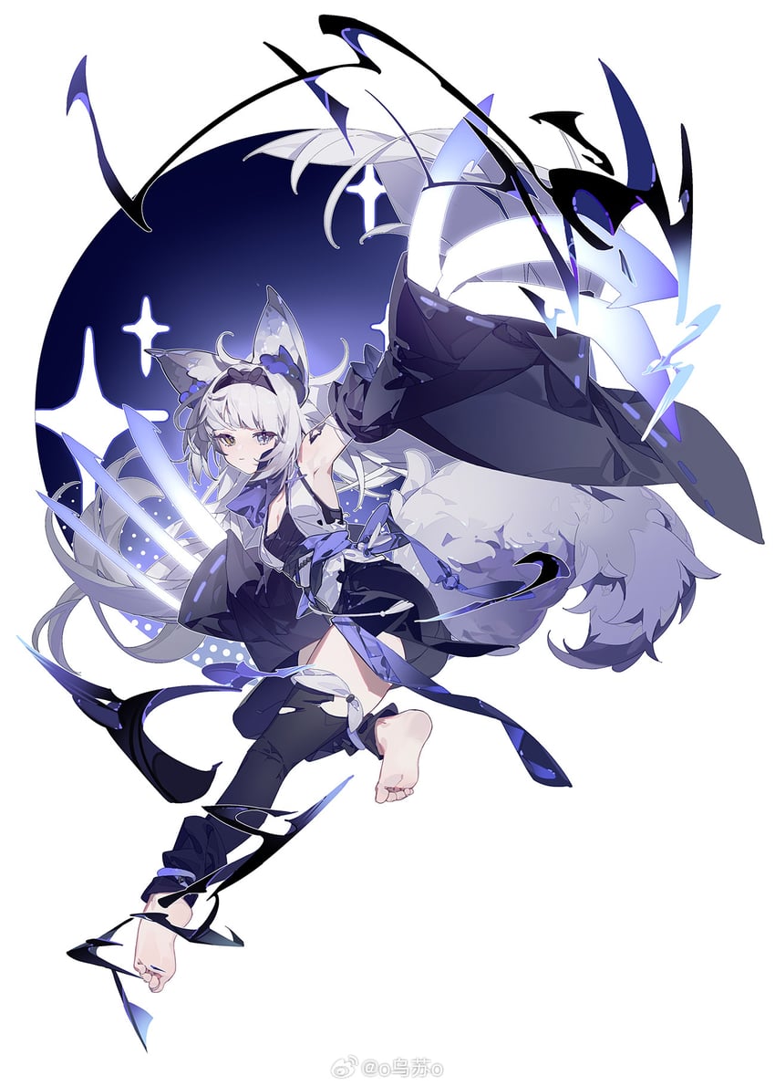 no. 21 and no. 21: feral scent (punishing: gray raven) drawn by wusu_(owusuo)