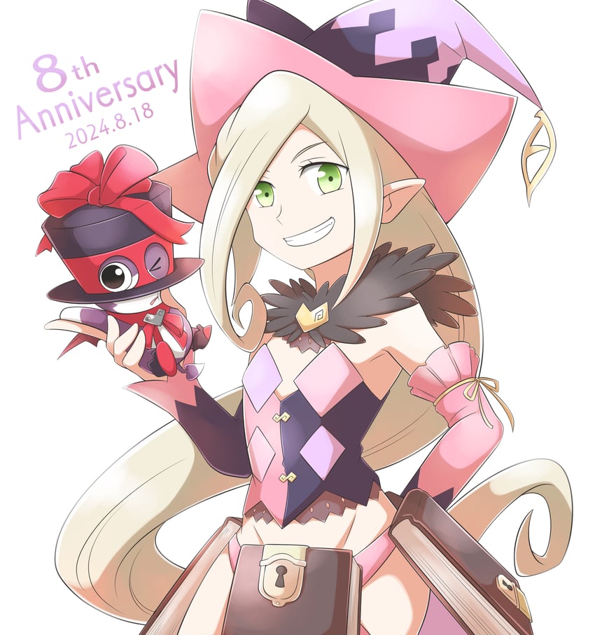 magilou and bienfu (tales of and 1 more) drawn by aogaeru_(pixiv46613656)