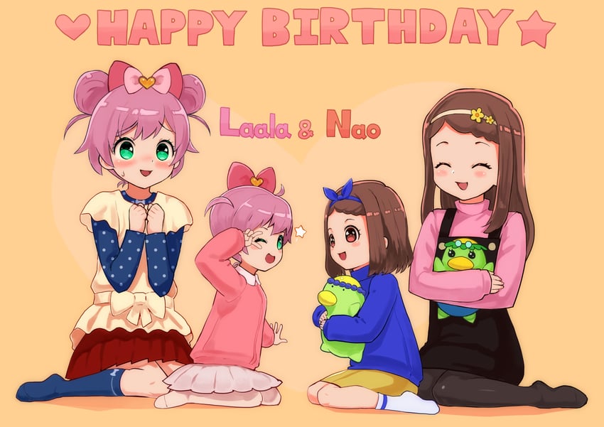 manaka laala and ehime nao (pretty series and 1 more) drawn by toranoe