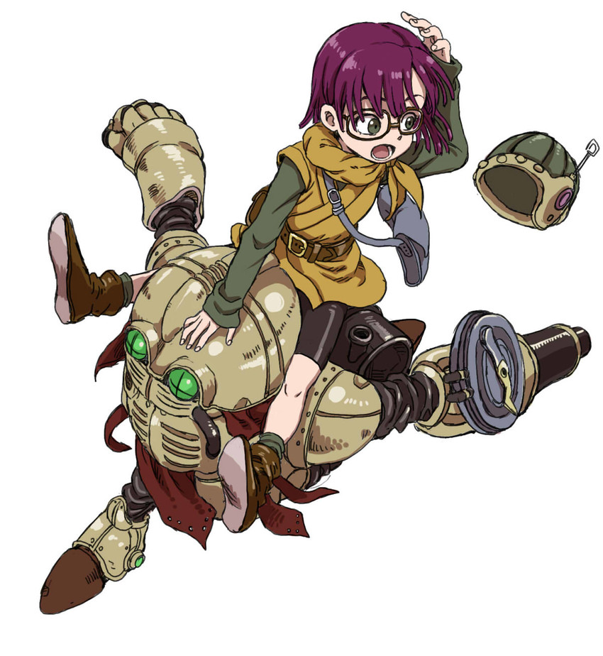 lucca ashtear and robo (chrono trigger) drawn by yamamoto_souichirou