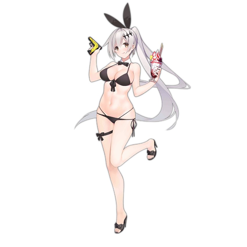 five-seven (girls' frontline and 2 more) drawn by suisai_(suisao)