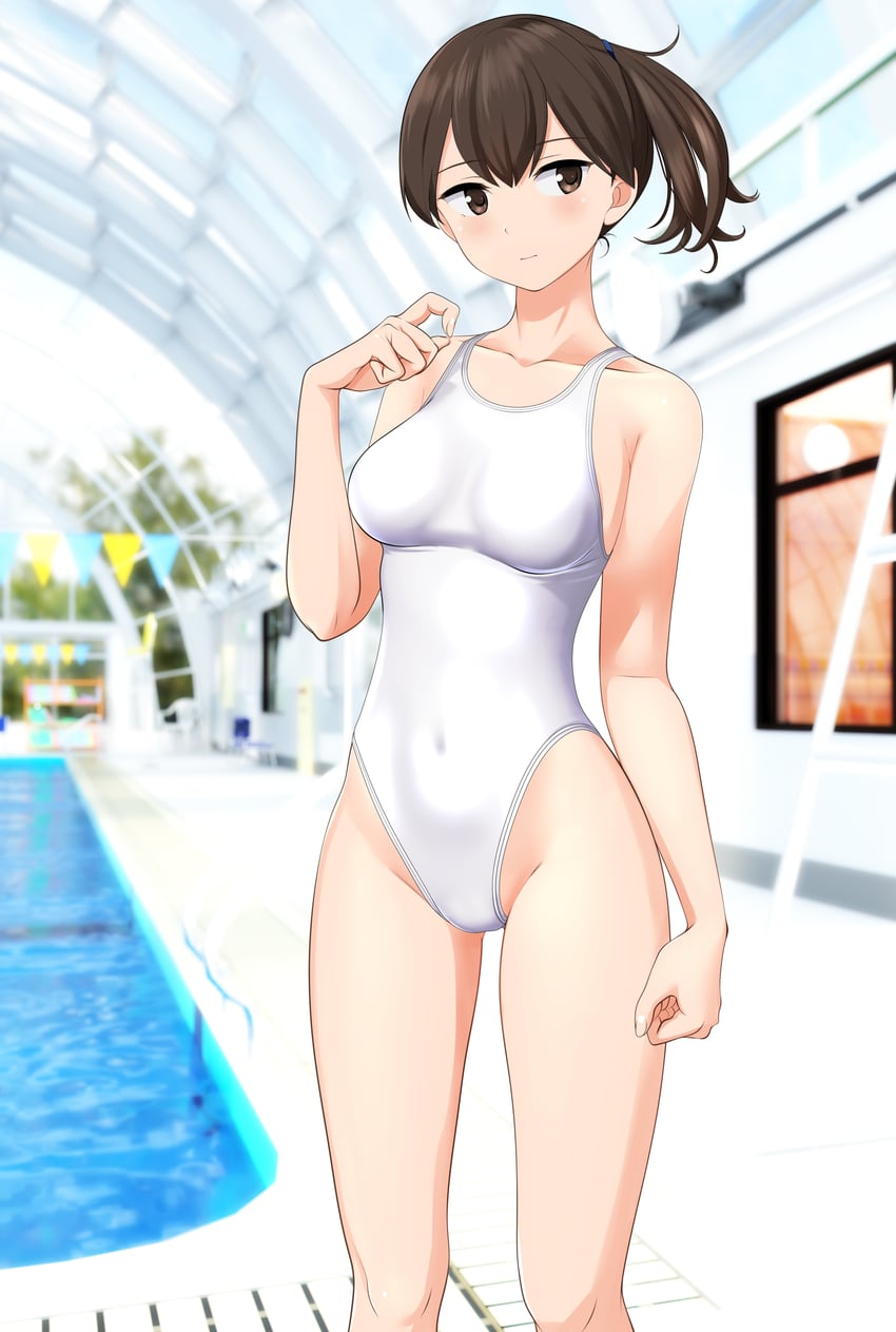 kaga (kantai collection) drawn by takafumi