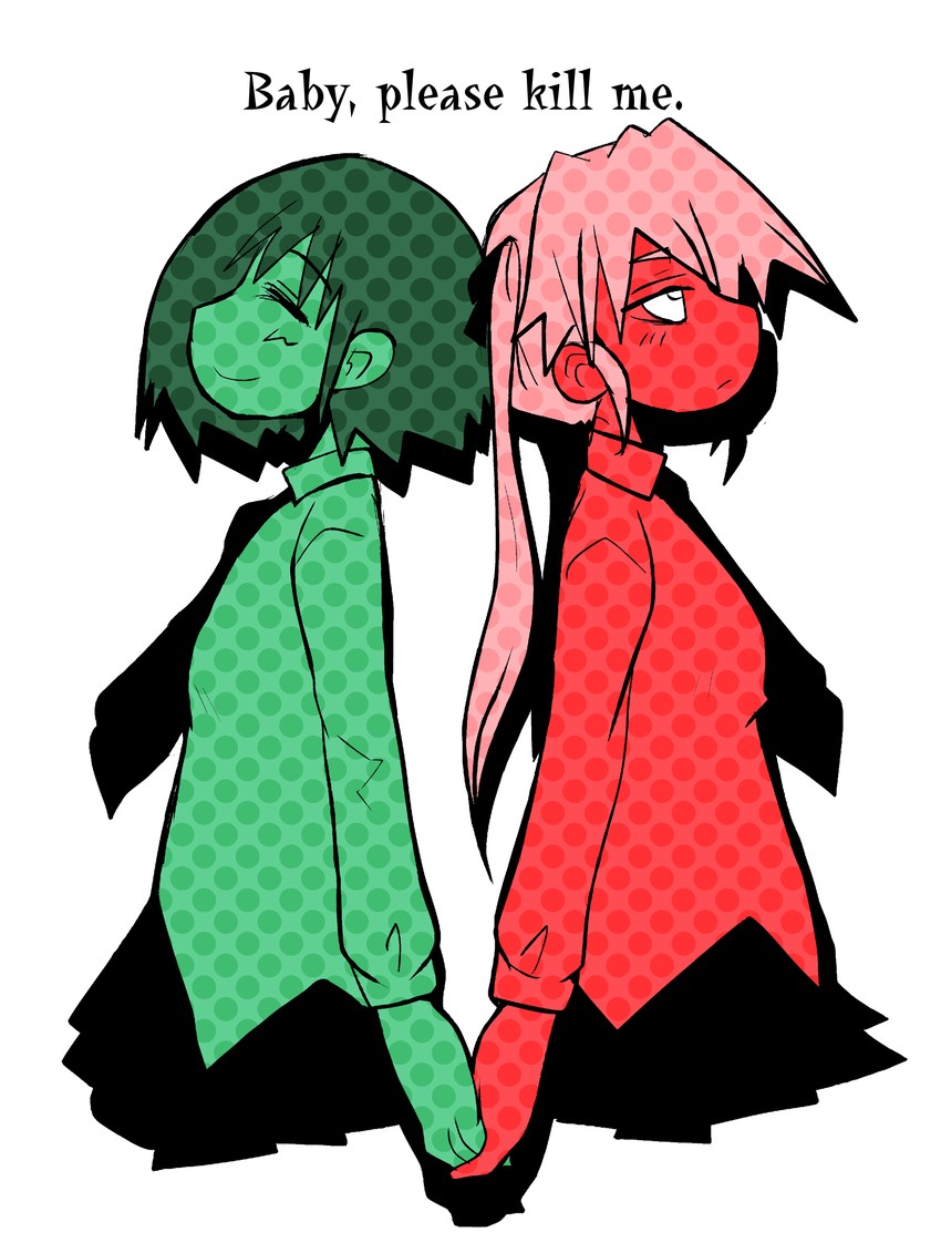 sonya and oribe yasuna (kill me baby) drawn by hys-d