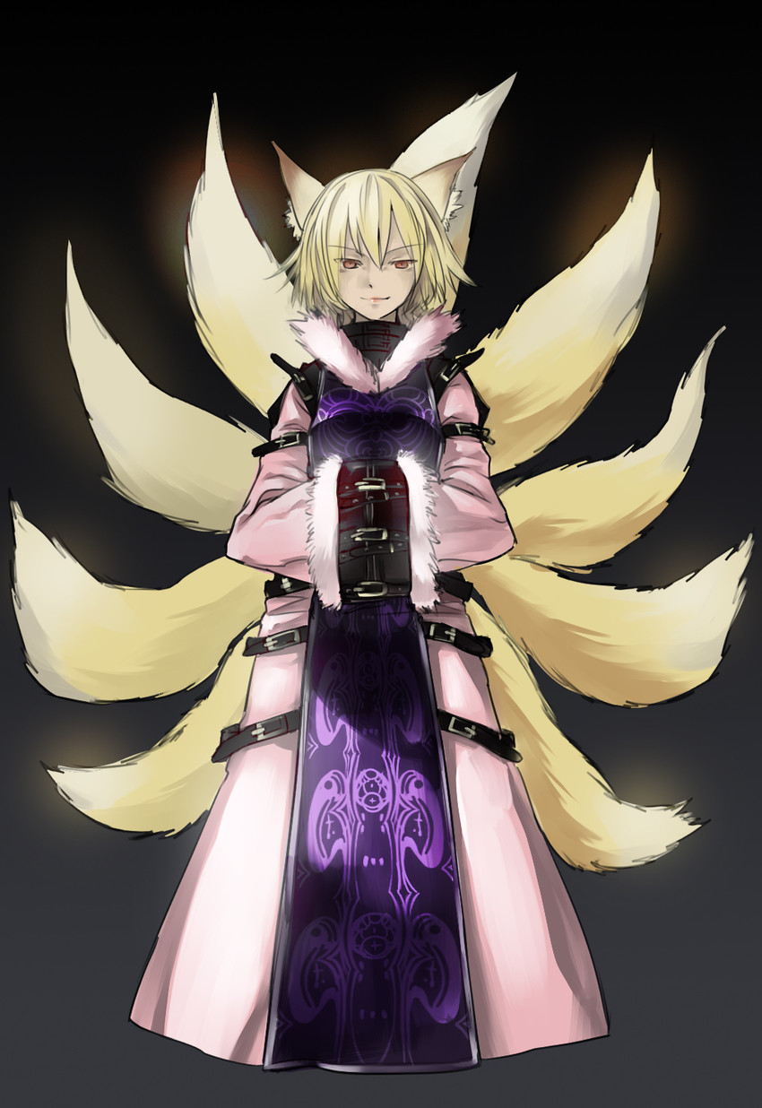 yakumo ran (touhou and 1 more) drawn by baijiin_poison