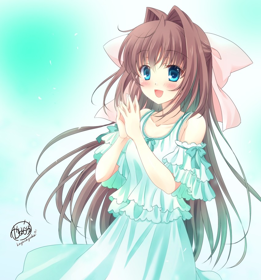 asakura otome (da capo and 1 more) drawn by kayura_yuka