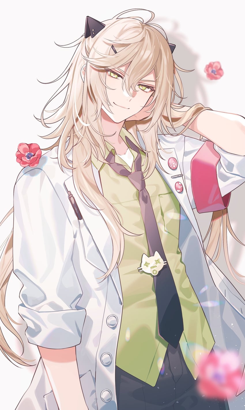 shiraishi kageyuki (collar x malice) drawn by hanamori_design