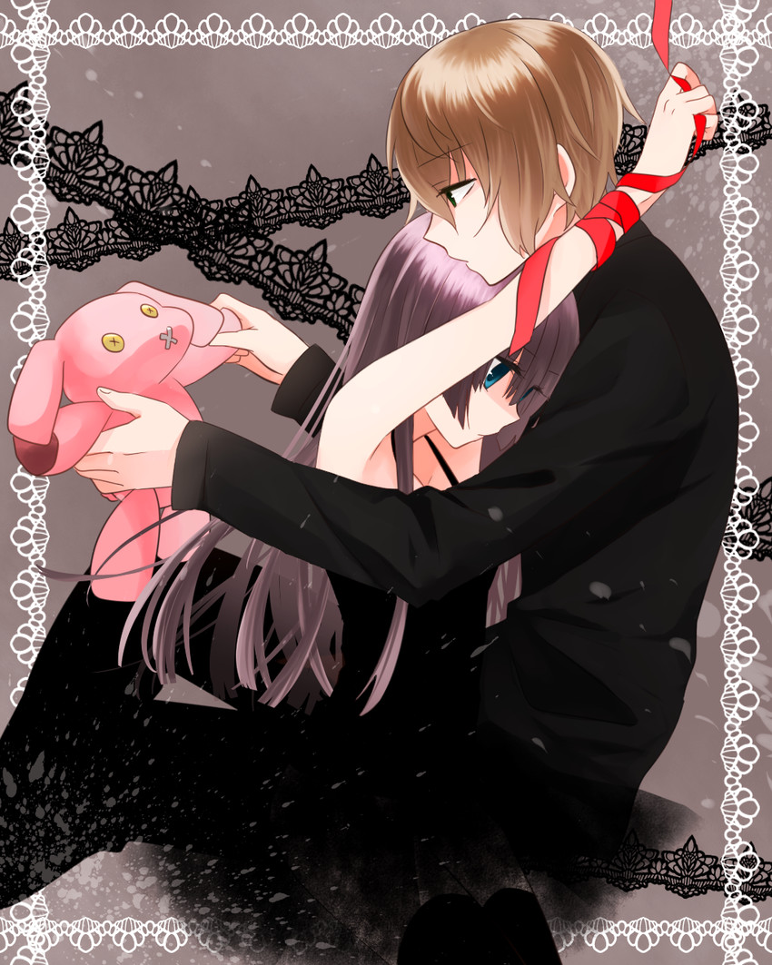 d-ne and c-ta (shuuen no shiori project) drawn by nyakelap