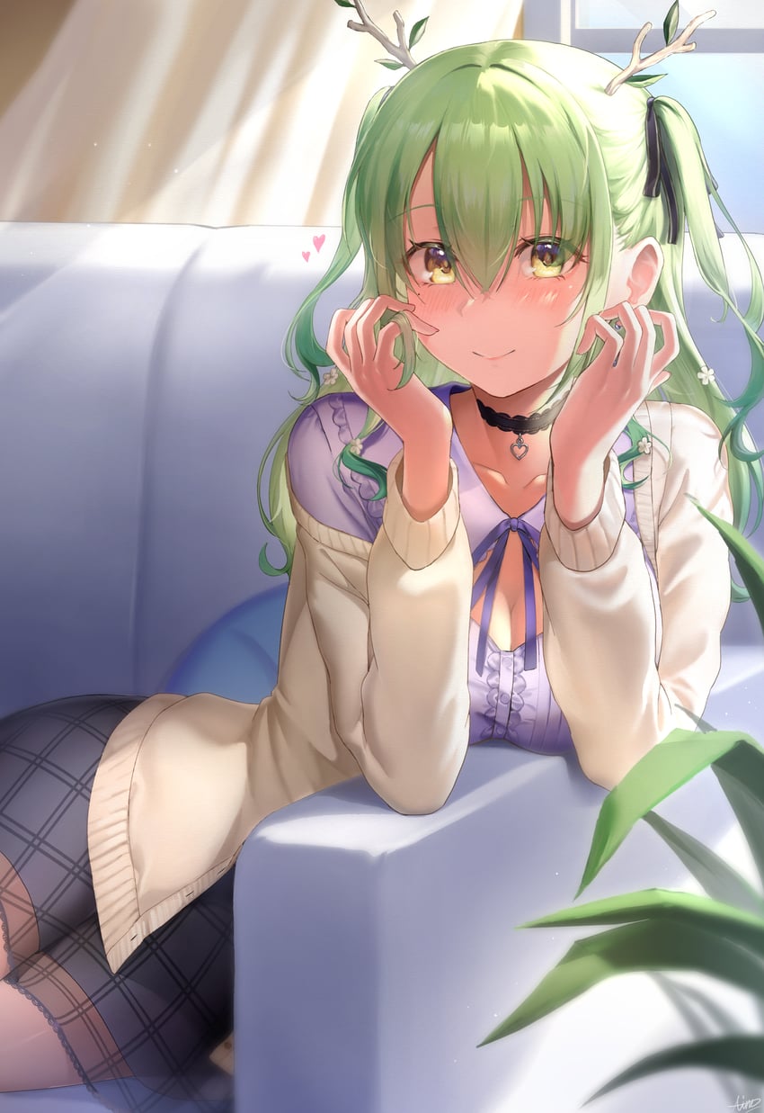 ceres fauna (hololive and 1 more) drawn by phoebe_(pixiv_55159801)