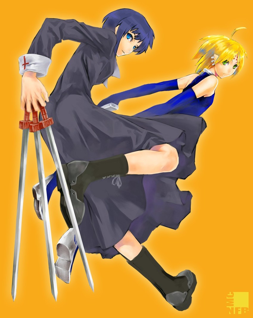 ciel and nanako (tsukihime and 1 more) drawn by nfb-zmc